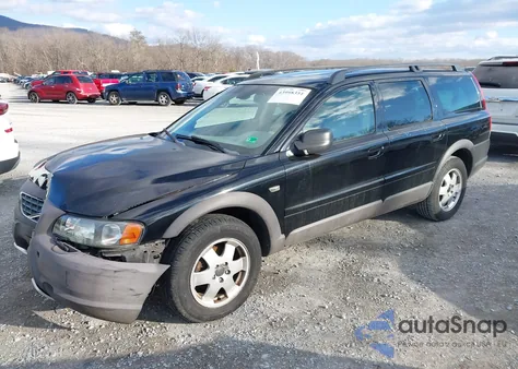 2004 Volvo Xc70 2.5T from USA, damaged, VIN YV1SZ59HX41137395